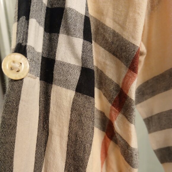 Authentic Burberry Brit Plaid Shirt - Picture 7 of 9